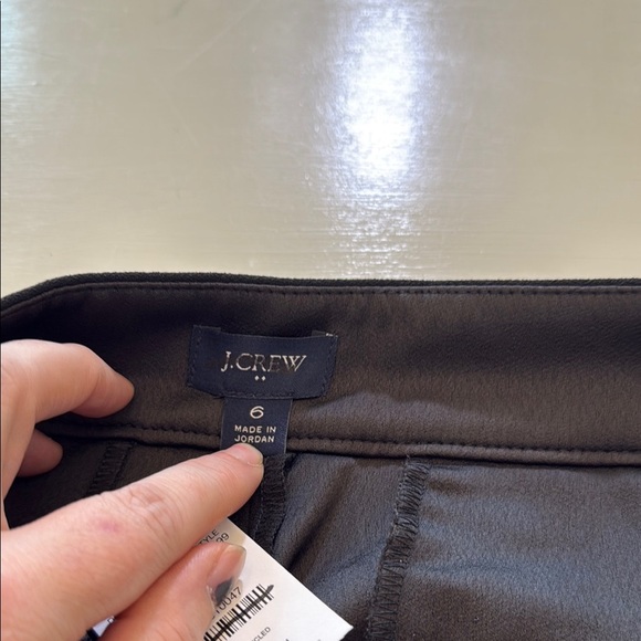 J. Crew Crepe straight-leg cropped pant Size 6 - Picture 12 of 13
